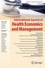 International Journal of Health Economics and Management